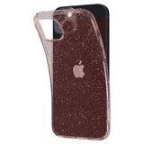 Spigen iPhone 14 Plus kuori Liquid Crystal Glitter Rose Quartz