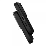 Baseus iPhone 14 Plus -kuori, Liquid Silica Gel MagSafe, musta