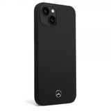 Mercedes Benz iPhone 14 Plus Kuoret Liquid Silicone Musta