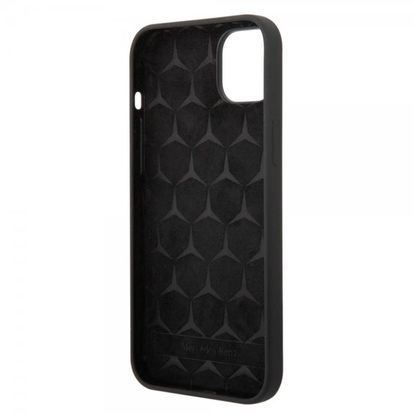 Mercedes Benz iPhone 14 Plus Kuoret Liquid Silicone Musta