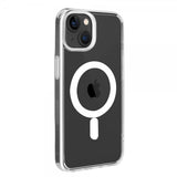 Puro iPhone 14 Plus -suojakuori LITE MAG Läpinäkyvä
