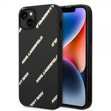 Karl Lagerfeld iPhone 14 Plus Suojakuori Logomania Musta