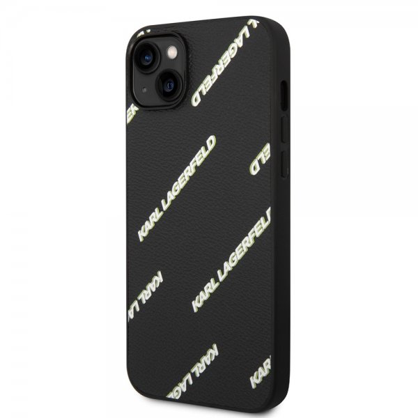 Karl Lagerfeld iPhone 14 Plus Suojakuori Logomania Musta