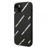 Karl Lagerfeld iPhone 14 Plus Suojakuori Logomania Musta