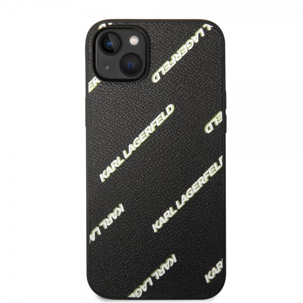 Karl Lagerfeld iPhone 14 Plus Suojakuori Logomania Musta