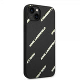 Karl Lagerfeld iPhone 14 Plus Suojakuori Logomania Musta