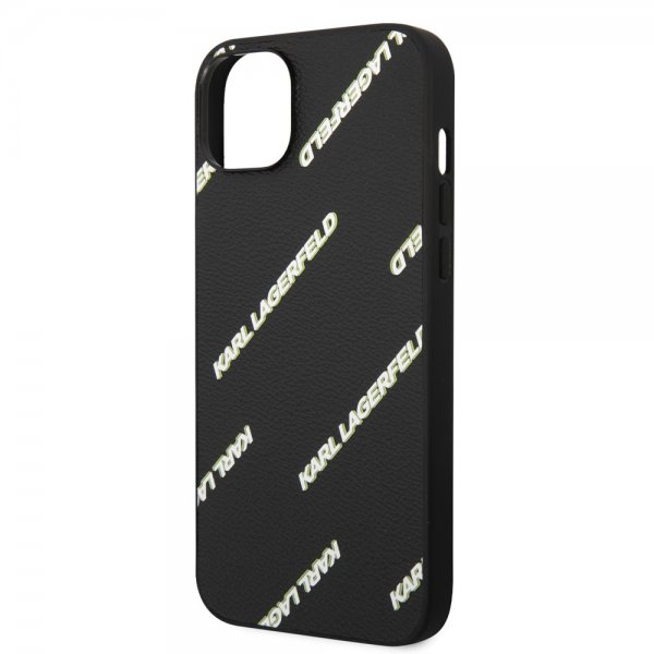 Karl Lagerfeld iPhone 14 Plus Suojakuori Logomania Musta