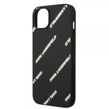 Karl Lagerfeld iPhone 14 Plus Suojakuori Logomania Musta