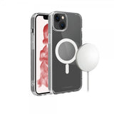 Vivanco iPhone 14 Plus -kuori Mag Steady, läpinäkyvä