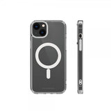 Vivanco iPhone 14 Plus -kuori Mag Steady, läpinäkyvä