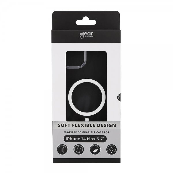 Gear iPhone 14 Plus -kuori MagSeries Transparent