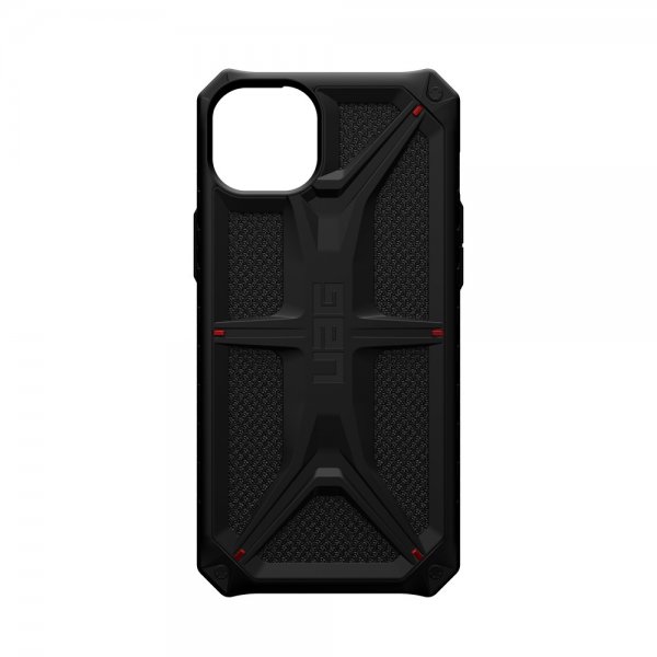 Urban Armor Gear (UAG) iPhone 14 Plus -kuori, Monarch Kevlar Black