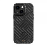 LAUT iPhone 14 Plus -suojakuori Motif MagSafe Black Lines