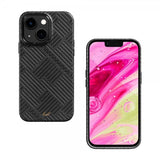 LAUT iPhone 14 Plus -suojakuori Motif MagSafe Black Lines