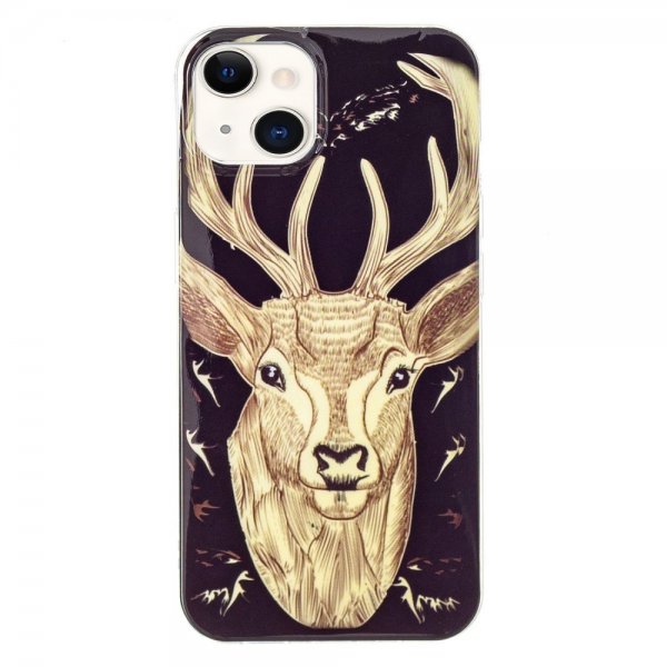 iPhone 14 Plus -kuori, jossa peuran kuva