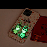iPhone 14 Plus -kuori, jossa kuvio U & Me