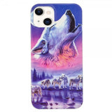 iPhone 14 Plus -kuori, aihe: Ulvova susi