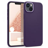 Caseology iPhone 14 Plus -suojakuori ja näytönsuoja Nano Pop 360 Grape Purple