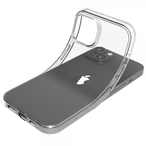 Puro iPhone 14 Plus -kuori Nude Läpinäkyvä