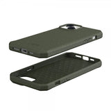 Urban Armor Gear (UAG) iPhone 14 Plus -suojakuori, Outback Biodegradable Cover, oliivi