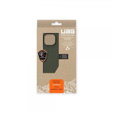 Urban Armor Gear (UAG) iPhone 14 Plus -suojakuori, Outback Biodegradable Cover, oliivi