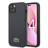 Lacoste iPhone 14 Plus -kuori Petit Pique Logo sininen
