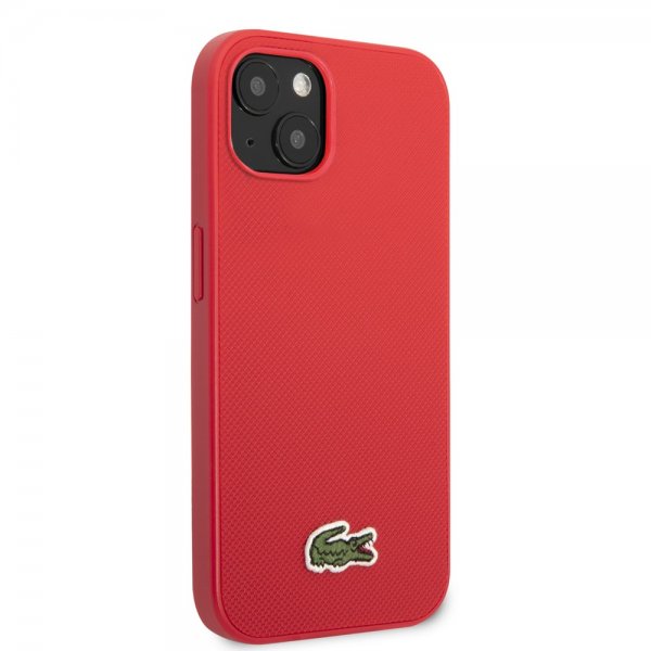 Lacoste iPhone 14 Plus -kuori Petit Pique Logo Punainen