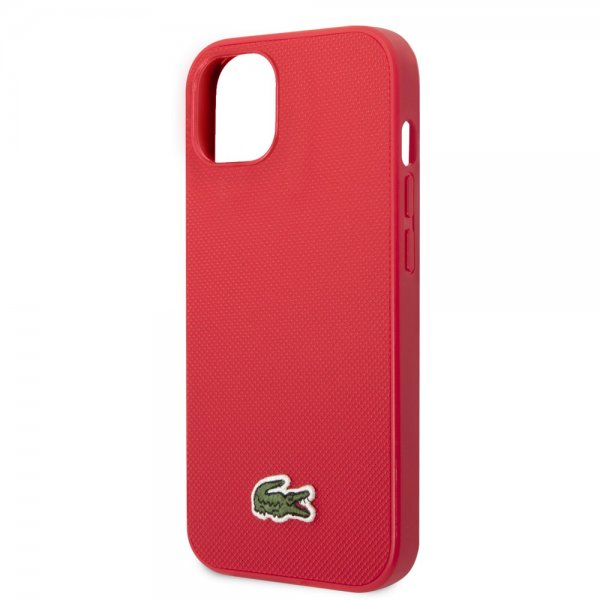Lacoste iPhone 14 Plus -kuori Petit Pique Logo Punainen
