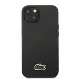 Lacoste iPhone 14 Plus -kuori, Petit Pique Logo, musta
