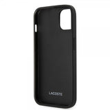Lacoste iPhone 14 Plus -kuori, Petit Pique Logo, musta