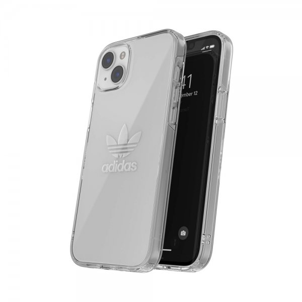 Adidas iPhone 14 Plus -suojakuori Protective Clear Case Transparent