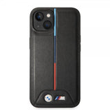 BMW iPhone 14 Plus Kuori Tikattu Musta
