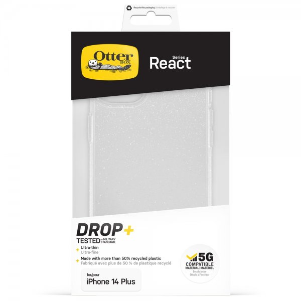 Otterbox iPhone 14 Plus -kuori React Stardust