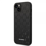 Karl Lagerfeld iPhone 14 Plus Saffiano Monogram Musta Kuori