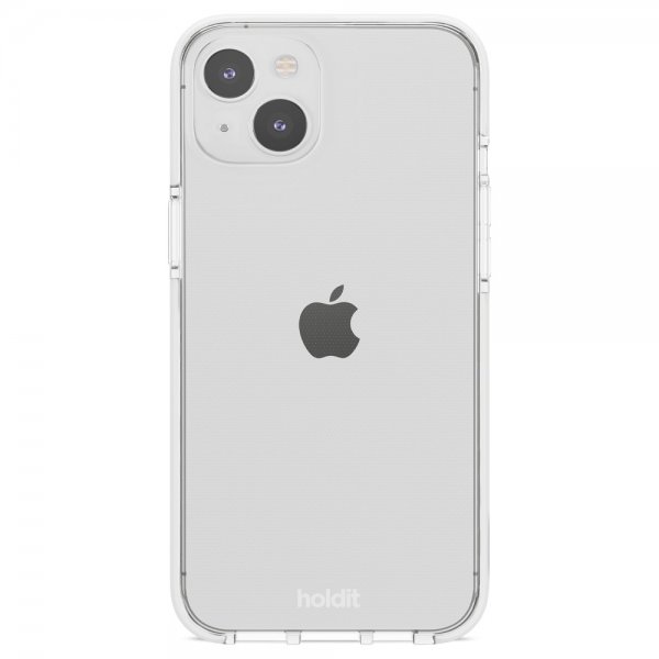 Holdit iPhone 14 Plus -kuori, läpinäkyvä valkoinen
