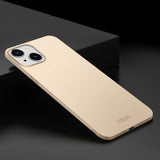 Mofi iPhone 14 Plus -suojakuori Shield Slim, kulta
