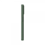 Xqisit iPhone 14 Plus -silikonikuori, vihreä