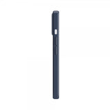 Xqisit iPhone 14 Plus -silikonikuori, tummansininen