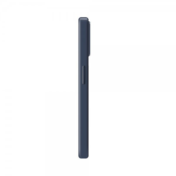 Xqisit iPhone 14 Plus -silikonikuori, tummansininen