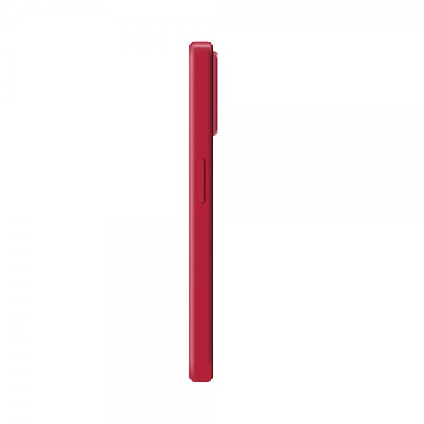 Xqisit iPhone 14 Plus -silikonikuori, punainen