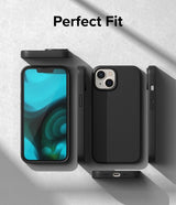 Ringke iPhone 14 Plus Silikonisuojakuori Musta