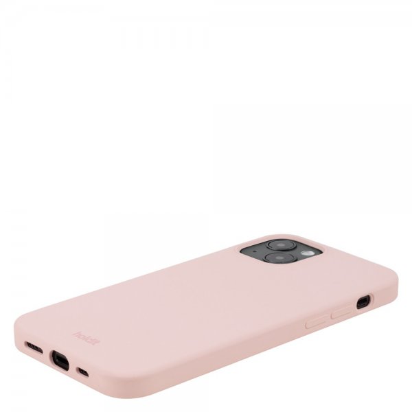 holdit iPhone 14 Plus Silikonisuojakuori Blush Pink