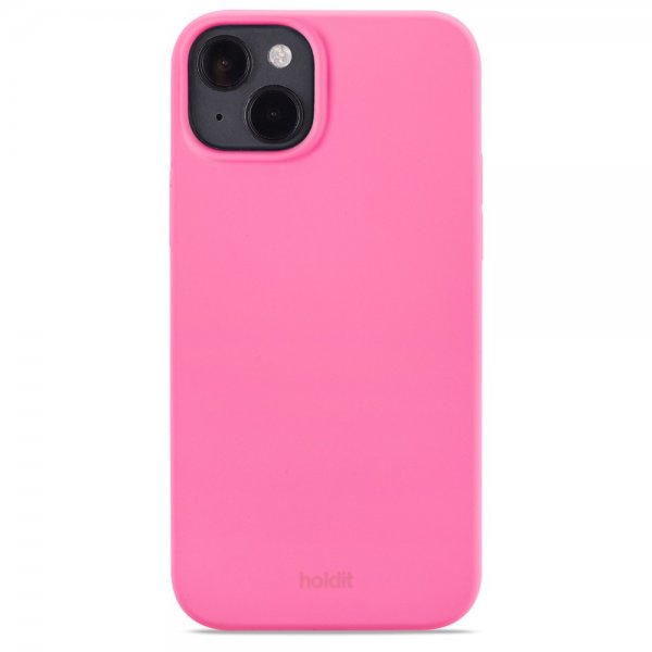 holdit iPhone 14 Plus Silikonikuori Bright Pink