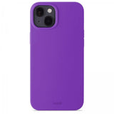 holdit iPhone 14 Plus -silikonikuori, kirkkaan violetti