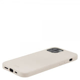 holdit iPhone 14 Plus Silikonisuojakuori Light Beige