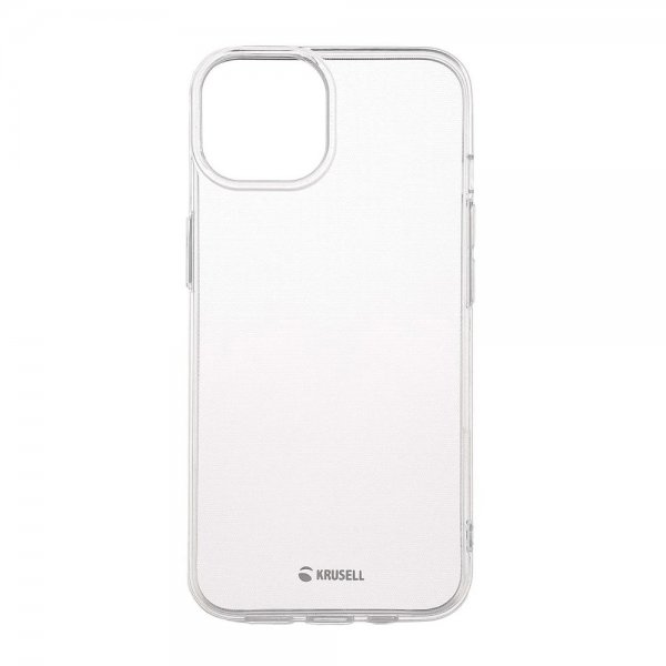 Krusell iPhone 14 Plus SoftCover läpinäkyvä kuori
