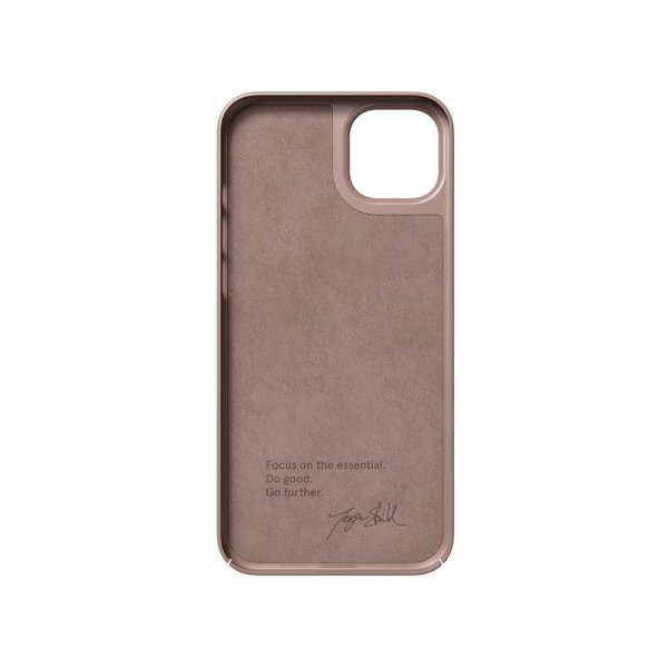 Nudient iPhone 14 Plus -kuori Thin Case MagSafe Dusty Pink