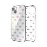 Adidas iPhone 14 Plus Kuori Trefoil Clear Case Transparent