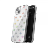 Adidas iPhone 14 Plus Kuori Trefoil Clear Case Transparent