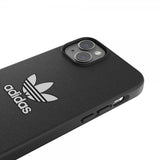 Adidas iPhone 14 Plus -kuori, Trefoil Snap Case, musta